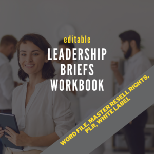 Leadership Briefs Workbook