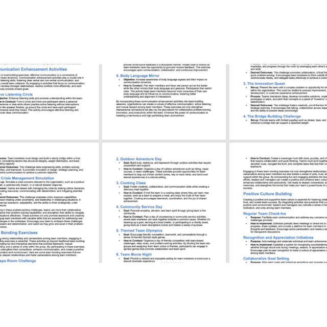 Team Building Toolbox: Exercises for Unity - editable - Image 3