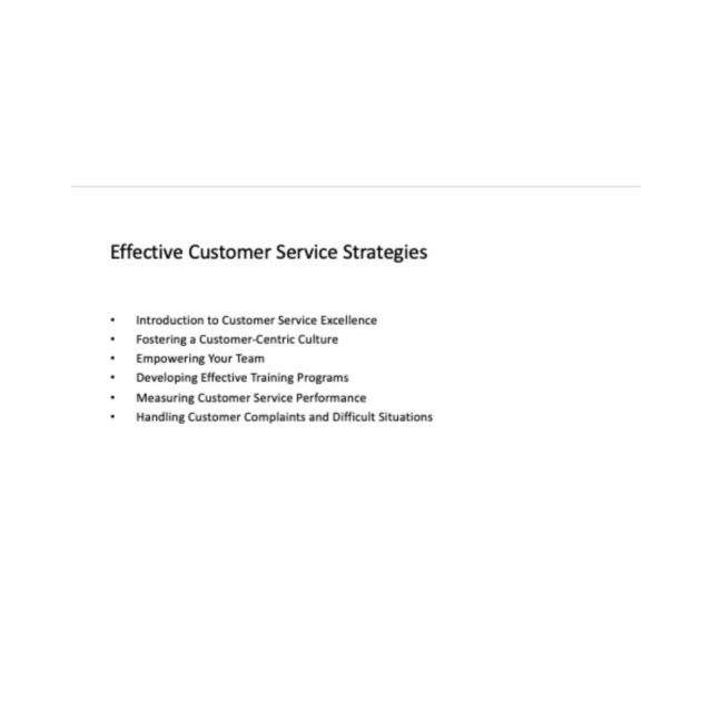 Customer Service - Effective Leadership Strategies - Editable PowerPoint Presentation with MRR - Image 3