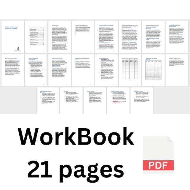 Career Advancement Toolkit Workbook for Leaders | Templates, Guides & Resources for Professional Growth - Image 2