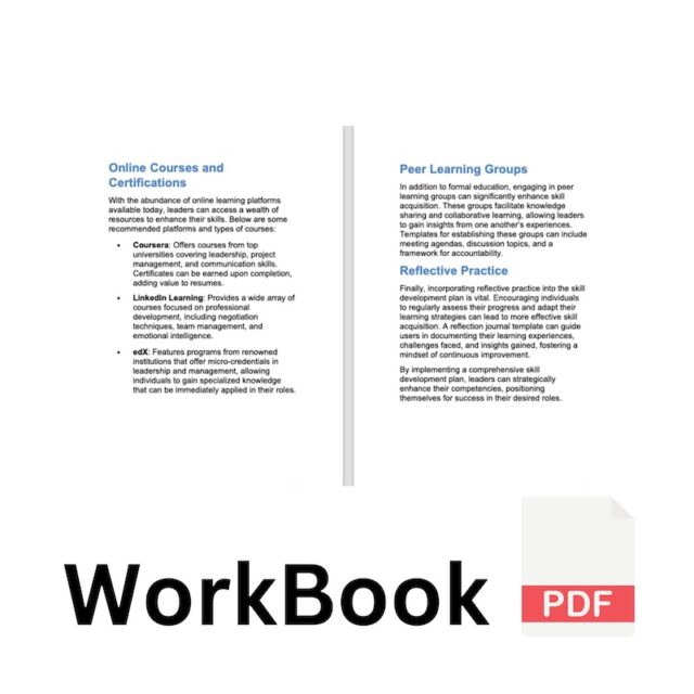 Career Advancement Toolkit Workbook for Leaders | Templates, Guides & Resources for Professional Growth - Image 4